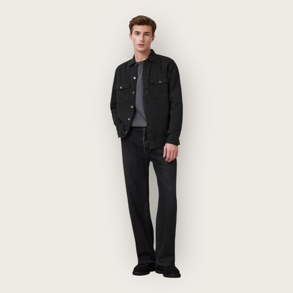 All Saints Spotter Slim Fit Overshirt